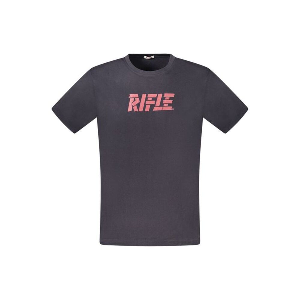 Rifle Blue Cotton Men's Men's T-Shirt
